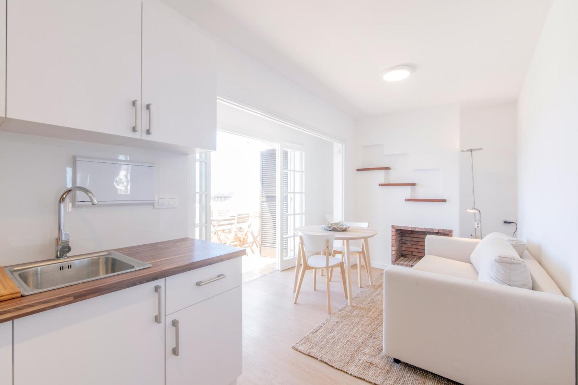 Siesta Mar Loft Apartments Cala En Porter  Eksteriør bilde
